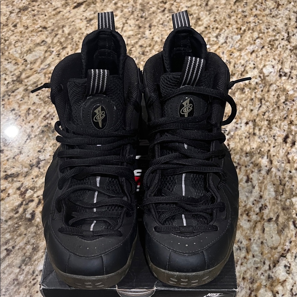 Nike Black Foamposite Sneakers - Picture 2 of 4